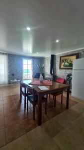 Η κουζίνα ή μικρή κουζίνα στο Apartamento Terra e Mar I