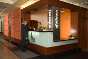 Vstupní hala nebo recepce v ubytování Hotel Orle