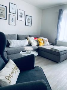 Posezení v ubytování Apartmán U včelína