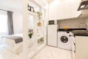Kuchyňa alebo kuchynka v ubytovaní Arriola B FreshApartments