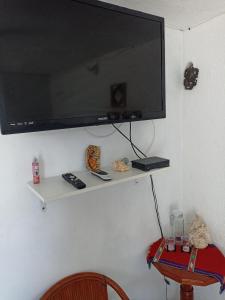 TV a/nebo společenská místnost v ubytování Sandy's room