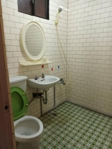 Koupelna v ubytování Ruishi Homestay