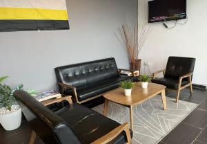 TV a/nebo společenská místnost v ubytování 1108 Hotel Sungkai