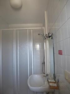 Koupelna v ubytování Hostal Palas