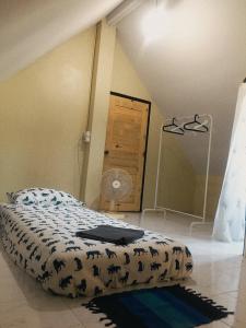 Postel nebo postele na pokoji v ubytování Homebar