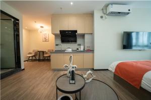 Shenzhen Kingkey Kingyu Hotel 주방 또는 간이 주방