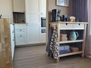 Η κουζίνα ή μικρή κουζίνα στο Renovated studio in the City Centre +3 φωτογραφίες