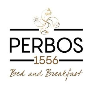 un logo pour un bar-restaurant servant du poisson dans l'établissement Bed & Breakfast Perbos 1556, à Labastide-Clairence