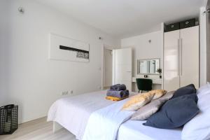 Posteľ alebo postele v izbe v ubytovaní Cardo Apartments