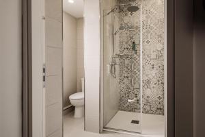 Salle de bains dans l'établissement Urban Isle