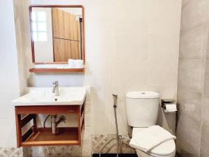 Koupelna v ubytování Manomon residence มโนมน เรสซิเดนซ์
