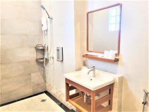 Koupelna v ubytování Manomon residence มโนมน เรสซิเดนซ์