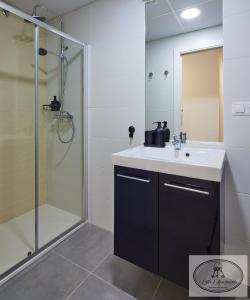 Koupelna v ubytování Apartamento Playa Recreo Little Apartments