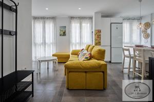 Posezení v ubytování Apartamento Playa Recreo Little Apartments