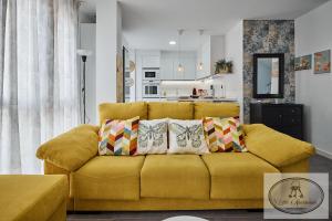 Kuchyň nebo kuchyňský kout v ubytování Apartamento Playa Recreo Little Apartments