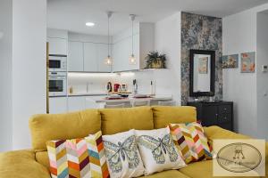 Kuchyň nebo kuchyňský kout v ubytování Apartamento Playa Recreo Little Apartments
