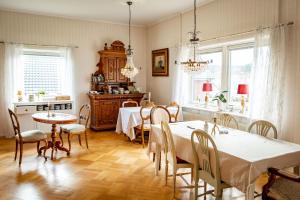 Posezení v ubytování Sveas B&B Ullared