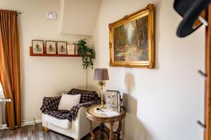 Posezení v ubytování Sveas B&B Ullared