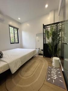 Ein Bett oder Betten in einem Zimmer der Unterkunft ANH’s HOUSE