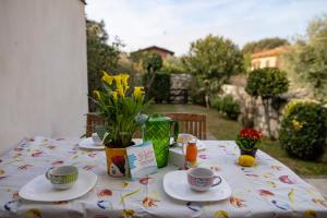 A garden outside ISEO CHARME VILLAS