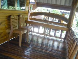 Balkón nebo terasa v ubytování Pasai Beach Lodge
