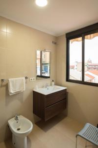 Koupelna v ubytování Hostal Mitre Paterna