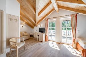 Telewizja i/lub zestaw kina domowego w obiekcie Villa Castelbell