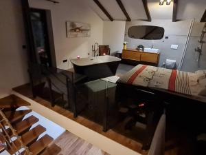 Postel nebo postele na pokoji v ubytování Villa Kamen