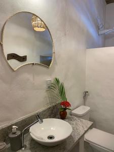 Ванная комната в Casa Jandaia Trancoso - apartamento superior