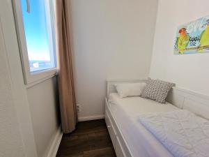 Postel nebo postele na pokoji v ubytování Ferienpark E09-005 Ferienpark