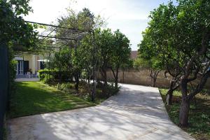 A garden outside Villa Flores a Mondello by Wonderful Italy
