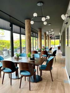 Posezení v ubytování BURSZTYN - BERNSTEIN APARTMENTS