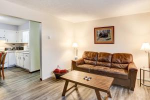 a living room with a couch and a table at Pet-Friendly Pierre Vacation Rental! in Pierre