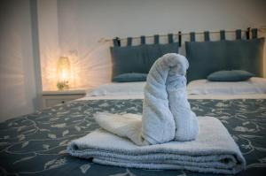 Posteľ alebo postele v izbe v ubytovaní Bed & Breakfast ALLA LOGGETTA + 6 fotografií