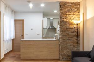 Koupelna v ubytování Apartamento junto al Guggenheim con parking gratuito