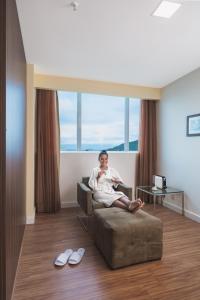 Hóspedes ficando em Golden Tulip Porto Vitória