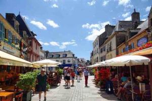 Hostia v ubytovaní « BLEU COMME MER » à deux pas des plages