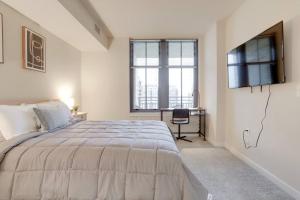 Wonderful 1 BR Apt Located At Pentagon City客房内的一张或多张床位