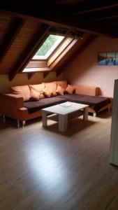 Posezení v ubytování Ferienwohnung Kuhn