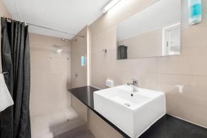 Koupelna v ubytování Alloggio Hamilton Brisbane Airport
