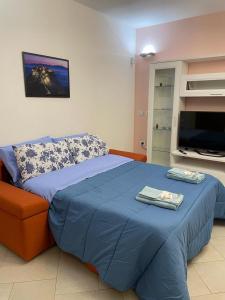 Postel nebo postele na pokoji v ubytování Civita Home