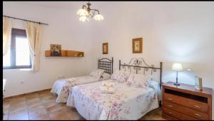 Posteľ alebo postele v izbe v ubytovaní Casa Rural VILLAMADA
