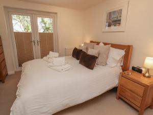 Postel nebo postele na pokoji v ubytování Moonsail