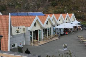 Vue générale sur la montagne ou vue sur la montagne depuis l'hôtel
