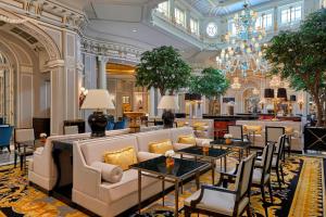 Uma área de estar em The St. Regis Rome