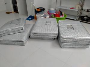 Voodi või voodid majutusasutuse ป็อปปูล่าคอนโด เมืองทองธานี ใกล้ Impact 酒店 公寓 toas