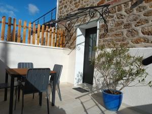 Balkon lub taras w obiekcie Calme absolu, terrasse et parking entre Paris et Disney