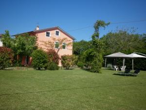 A garden outside Villa Jolanda