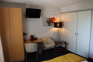 Krevet ili kreveti u jedinici u okviru objekta La Clef D'Or Auberge Communale