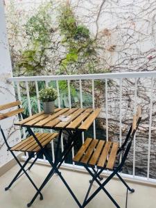 Balkón nebo terasa v ubytování Hostal Tres Soles